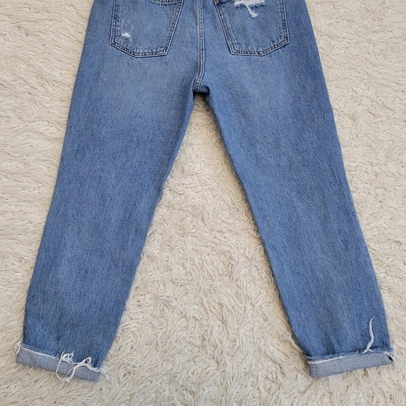 We The Free Button Fly Distressed Boyfriend  Jean - Picture 11 of 11